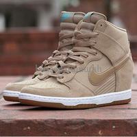 silver nike wedge dunks