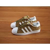 adidas brown suede