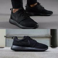 nike roshe run black original