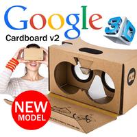 Review Google Cardboard V2 NEW Version 2 VR with Touch Button | Tokopedia
