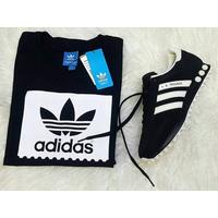 adidas trainer weave black
