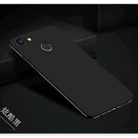 BABY SKIN CASE OPPO F5 SOFT BLACK DOFF ANTO OIL