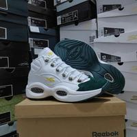 reebok question mid black white