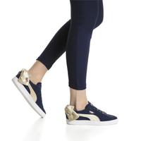 grey puma bow trainers