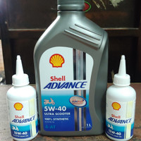 Paket Oli Shell Matic Ultra Dan Oli Gardan Shell Nmax Aerox Xmax Pcx