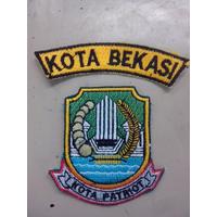bet bordir logo kota patriot dan lokasi kota bekasi