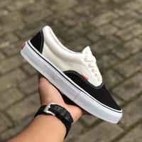 vans era two tone black true white