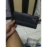 puma leather wallet