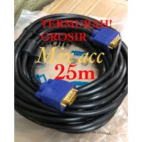 KABEL VGA 25M HIGH QUALITY (GOLD PLATED) / VGA 25 METER / VGA 25 M