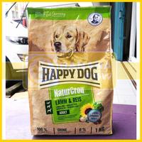 happy dog lamb