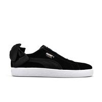 puma white bow trainers