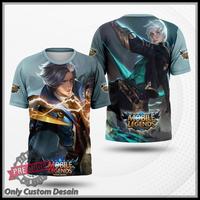 Baju Kaos Tshirt Jersey Gaming Fullprint Karakter Hero Mobile legend