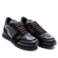 valentino trainers black and grey