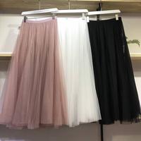 Rok Tutu Maxi Vintage Polos Import Bangkok