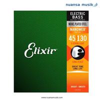 Elixir 14202 / 045 - 130 Nanoweb Long Scale 5-String Electric Bass