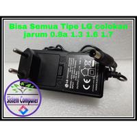 Adaptor Charger TV monitor LG bonus kabel power