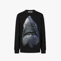 givenchy shark jaw hoodie