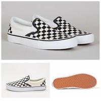 harga retail vans slip on checkerboard
