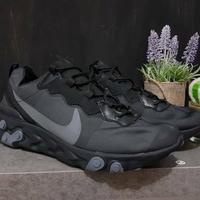 black and grey nike react