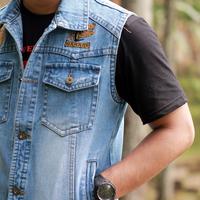 Jual Denim Vest Model \u0026 Desain Terbaru 