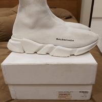balenciaga white speed