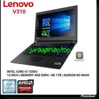 Jual Laptop Lenovo V310, Intel Core i5-7200U, Gen 7Th, Ram 4