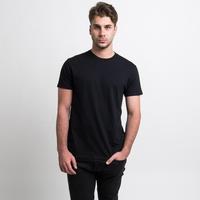 extended black tee