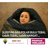 Sleeping Bag Polar Bulu Sleping Sliping Slepping Kantung Kantong Tidur