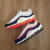white blue pink air max 97