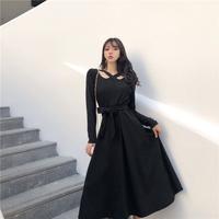 black dress long