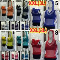 Atasa/rompi senam big size XXL (3L) ATS228PLS tile spandex