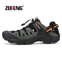 FTSDD32 Summer Men Sandals Breathable Leather Men Beach Sandals Men Casual Shoes Comfortable Slip-on Casual Sandal,Black,6 FTSDD32 Summer Men Sandals Breathable Leather Men Beach Sandals Men Casual Shoes Comfortable Slip-on Casual Sandal,Black,6