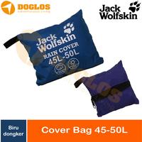 Rain Cover bag 45-50 Liter JWS Jack Wolfskin tas ransel Daypack Navy