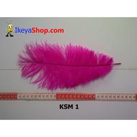 Bulu Kasuari Medium Pink Fanta (KSM 1)
