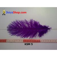 Bulu Kasuari Medium Ungu (KSM 5)