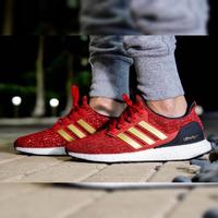 all red ultra boost