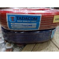 KABEL LISTRIK TRANSPARAN 2x30 2x30 kabel serabut (1roll= 90 METER)