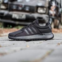plain black adidas