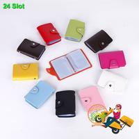 GC 24 Slot Dompet Kulit Kartu Kredit Credit Card Wallet - MURAH IMPORT