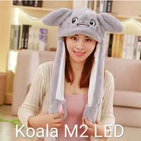 Review Topi kelinci rabbit led / dancing rabbit bunny hat led / tiktok ...