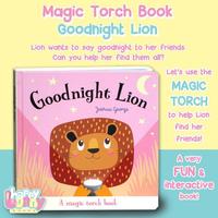 Good Night Lion Board Book (A Magic Torch Book)
