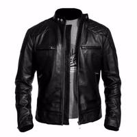 Jaket kulit Pria Motor Coklat Bekham Boy Aril Dilan Model Keren