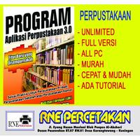 PROGRAM PERPUSTAKAAN FULL VERSION BANYAK PC APLIKASI DAFTAR BUKU
