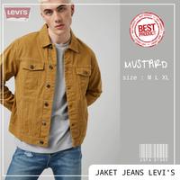 jaket levis mustard