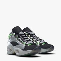 reebok question mid black white