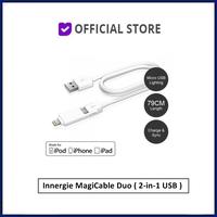 Innergie MagiCable Duo with Lightning Connector 2-in-1 USB Charging
