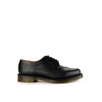 doc martens black and white brogues