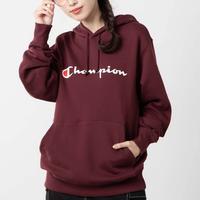 champion hoodie maroon
