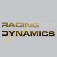 Stiker Racing Dynamics Textline