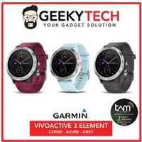Jual Garmin Vivoactive 3 Element Terbaru - Harga Murah June 2022 \u0026 Cicil 0%